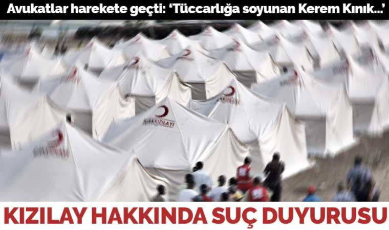 HKP'den Kızılay hakkında suç duyurusu: 'Yargılanacaklar'