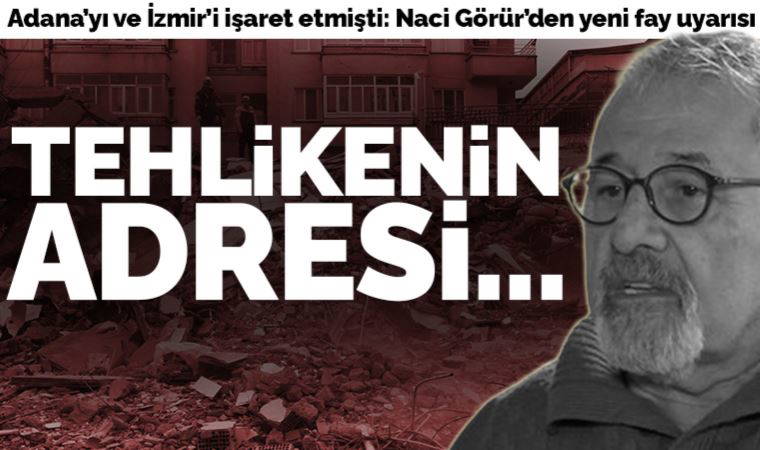 Malatya'daki 5.6 büyüklüğündeki depremin ardından Naci Görür’den yeni fay uyarısı
