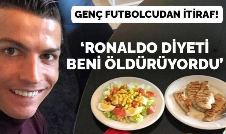 Brezilyalı futbolcu Gabriel Menino'dan itiraf: 'Ronaldo'nun diyeti beni öldürüyordu'