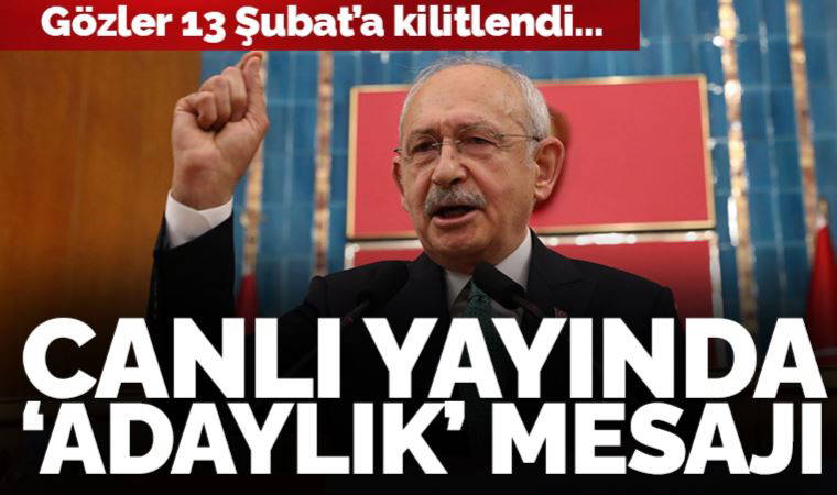 Son Dakika... Kılıçdaroğlu'ndan canlı yayında 'adaylık' açıklaması: 'Mutabakat olursa bu görevi yapmak onurdur'