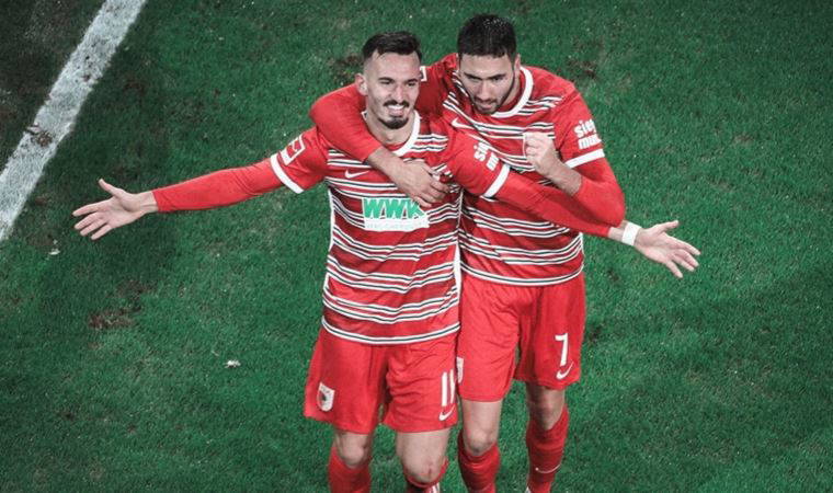 Bundesliga'da Augsburg, galibiyete Mergim Berisha ile uzandı