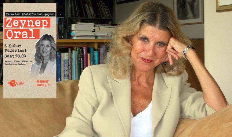 Zeynep Oral, Efeler'de okurlarıyla buluşacak
