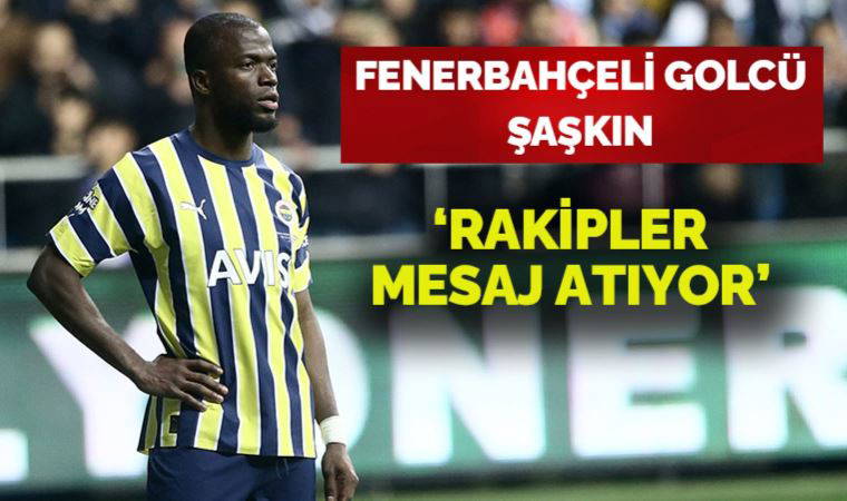 Fenerbahçeli Enner Valencia şaşkın: 'Rakipler mesaj atıyor'