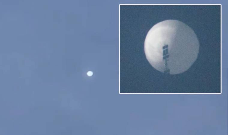 Çin'den 'casus balon' açıklaması: Meteorolojik araştırmalarda kullanılan sivil bir hava aracı