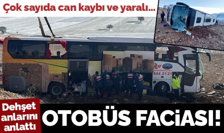 Son Dakika: Afyonkarahisar'da yolcu otobüsü devrildi: 8 kişi öldü, 35 kişi yaralandı