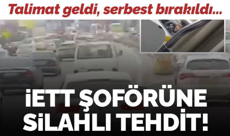 Yer Ataşehir... Silahla İETT şoförünü tehdit etmişti: Savcılık talimat verdi