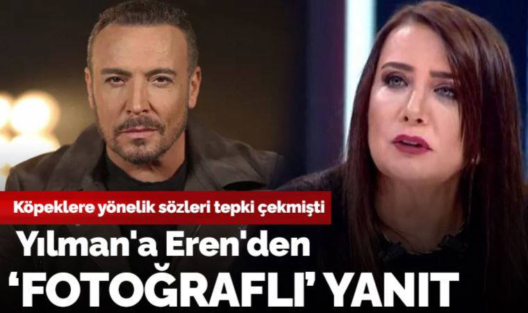 Köpeklere yönelik sözleri tepki çekmişti: Sevilay Yılman'a Cenk Eren'den 'fotoğraflı' yanıt