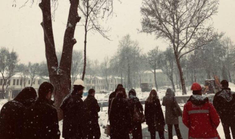 Saraçoğlu Mahallesi'nde keşif yapıldı