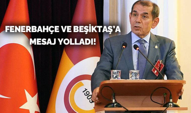 Galatasaray Başkanı Dursun Özbek'ten Fenerbahçe ve Beşiktaş mesajı