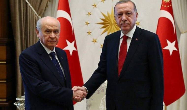 Son dakika... Erdoğan, Bahçeli ile görüştü: Deprem bölgesindeki son durum değerlendirildi