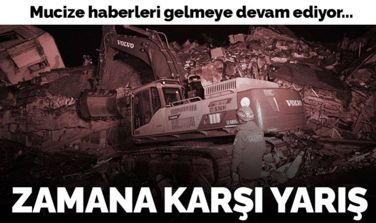 Kahramanmaraş'taki depremden saatler sonra kurtarıldılar