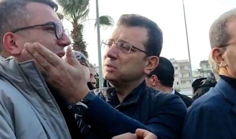 Hatay'da depremzede İmamoğlu'na sarıldı ve yaşananları böyle anlattı: Kimse gelmedi kimse...