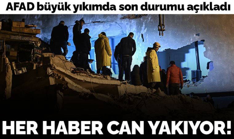 Son dakika... Kahramanmaraş merkezli 7.7 ve 7.6 büyüklüğündeki depremlerde 2. gün, son durumu AFAD açıkladı: 3 bin 703 can kaybı