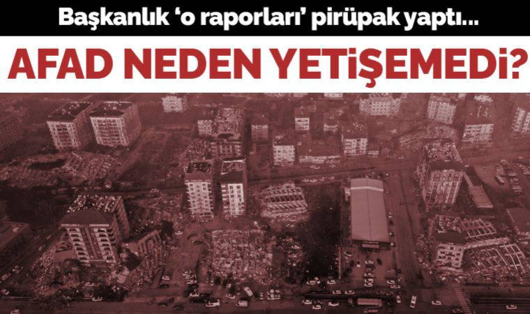 AFAD neden yetişemedi?