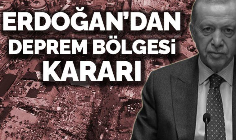 Erdoğan deprem bölgesine gidiyor