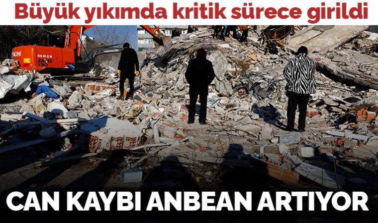 Son Dakika: Kahramanmaraş depremlerinde can kaybı 6 bin 234'e yükseldi