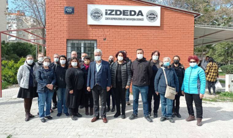 İzmirli depremzedelerden Kahramanmaraş'a destek