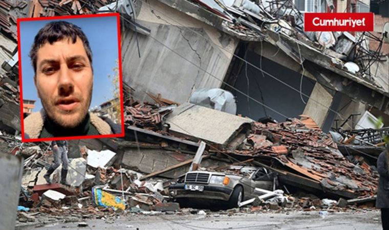 Sol Partili İşleyen, deprem bölgesinden Cumhuriyet TV'ye konuştu: 'İnsanları dayanışma ayakta tutuyor'