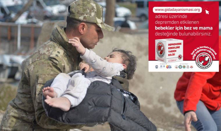 Efes Selçuk’un “Çocuklar için Gıda Dayanışması” deprem bölgesine taşındı