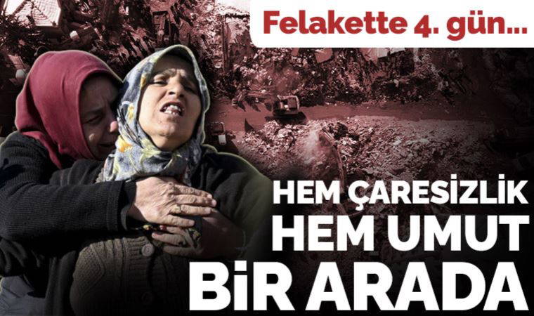 Son Dakika... Kahramanmaraş merkezli 7.7 ve 7.6 büyüklüğündeki depremlerde 4. gün: Can kaybında büyük artış (9 Şubat 2023)