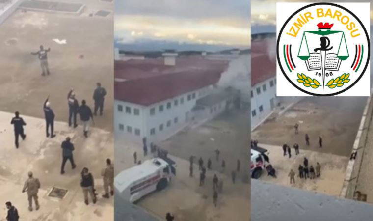 İzmir Barosu, Adalet Bakanlığı’na cezaevlerindeki isyanları sordu