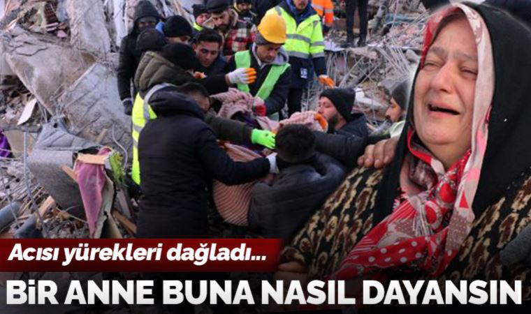 Doğum gününde kızı ve damadını depremde kaybetti: 'Bir anne buna nasıl dayansın'