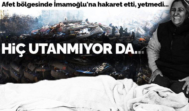 İmamoğlu'nu hedef alan eski AKP'li vekil Reyhanlıoğlu'ndan 'Acıların yaşandığı alan şov meydanı değil' çıkışı