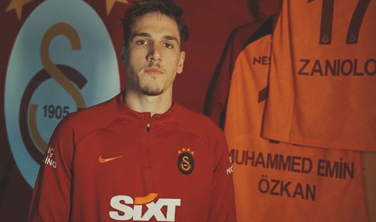 Galatasaray'ın yeni transferi Zaniolo, Muhammed Emin Özkaya anısına 17 numara forma giyecek