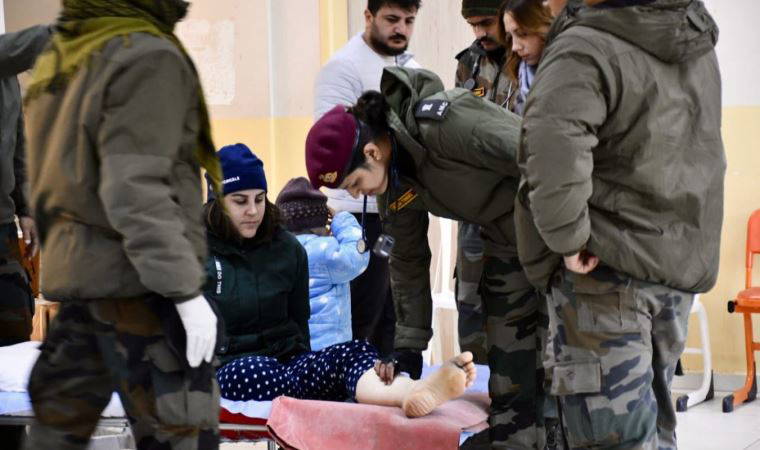 Hindistan'ın, Hatay'da kurduğu sahra hastanesi faaliyete geçti