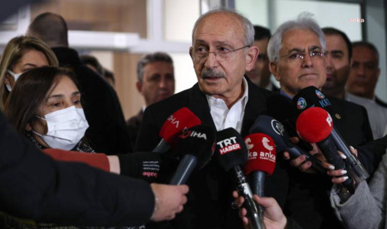 Kemal Kılıçdaroğlu, Ankara'ya getirilen depremzedeleri ziyaret etti: 'Türkiye’nin yüreği yanıyor, çok büyük acılar var'