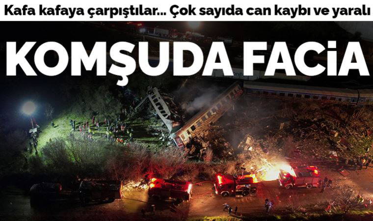 Yunanistan'da tren faciası 32 kişi yaşamını yitirdi, 85 yaralı
