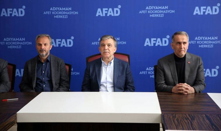 Abdullah Gül Adıyaman'da: 'Devlet vatandaşların en kara gününde yanında olacaktır'