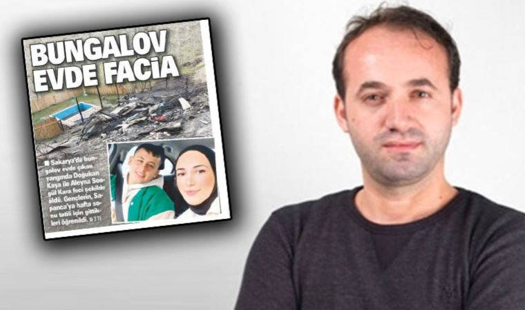 Yeni Akit yazarı Zekeriya Say'dan skandal paylaşım: Bungalov evde hayatını kaybeden kadını hedef aldı!