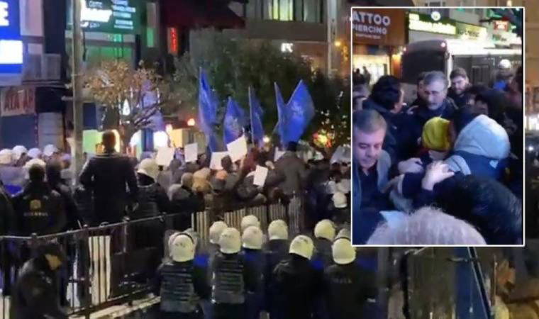Sol Parti'nin protestosuna polis müdahalesi! Alper Taş ve çok sayıda partili gözaltında