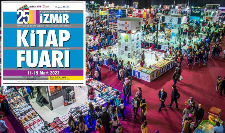 İzmir Kitap Fuarı 25. kez kapılarını açıyor