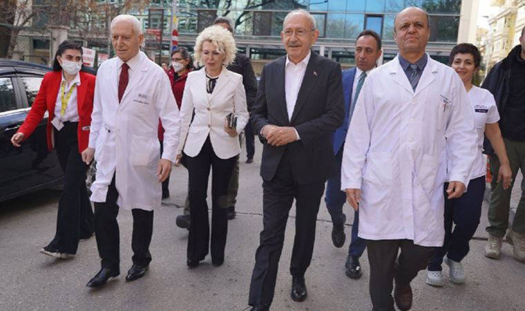Kemal Kılıçdaroğlu'ndan ilk ziyaret Prof. Dr. Mehmet Haberal’a