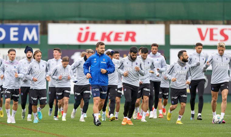 Trabzonspor, Adana Demirspor maçı hazırlıklarını sürdürdü