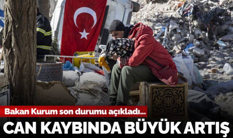 Son dakika... Bakan Kurum duyurdu: Depremde can kaybı 47 bin 932'ye yükseldi