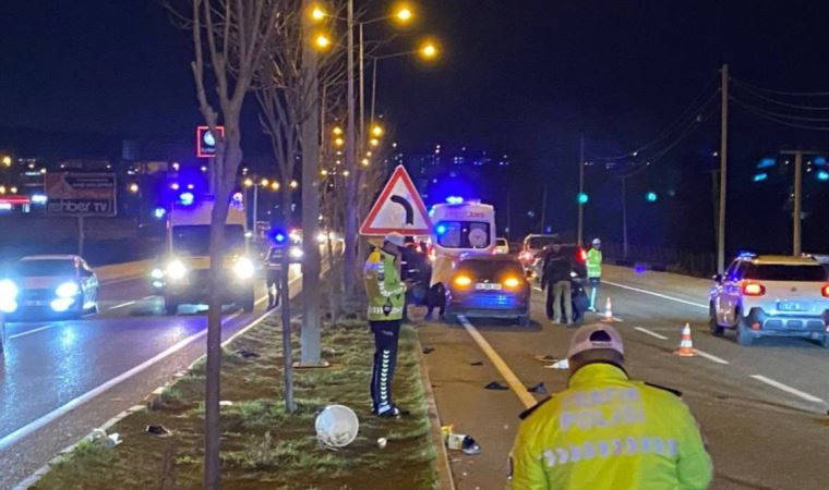 Çadırkentten çıkan 2 kişiye otomobil çarptı: 1 ölü, 1 ağır yaralı
