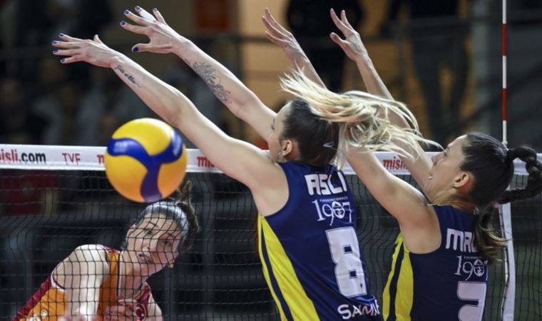 Fenerbahçe Opet, Galatasaray HDI Sigorta'yı farklı geçti