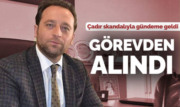 Çadırlardaki logo skandalıyla gündeme gelmişti: Bursa İl Milli Eğitim Müdürü Serkan Gür görevden alındı