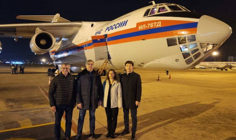 Rusya Acil Durumlar Bakanlığı uçağı Adana'da