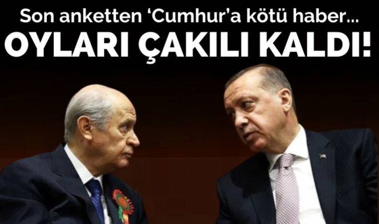 Son anketten 'Cumhur'a kötü haber! CHP atak yaptı, AKP geride kaldı