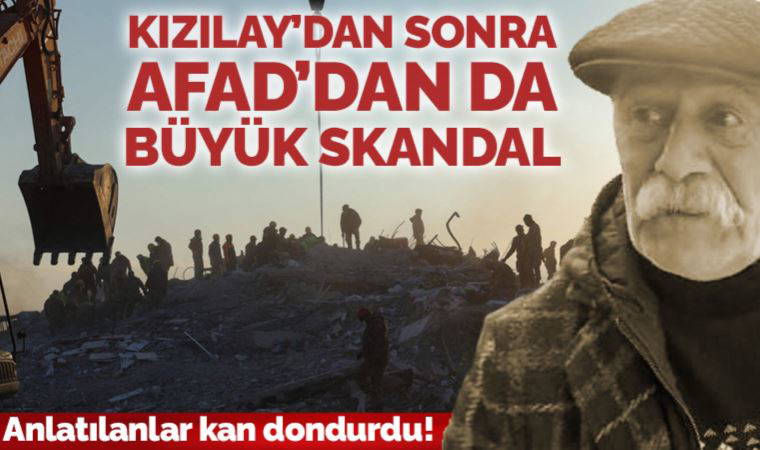 Depremde çadır satan Kızılay'dan sonra AFAD'ın vicdansızlığı ortaya çıktı: Bu kez vinç ticareti