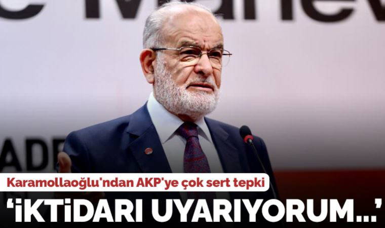 Karamollaoğlu'ndan AKP'ye çok sert 'aşevi' tepkisi: 'İktidarı uyarıyorum...'