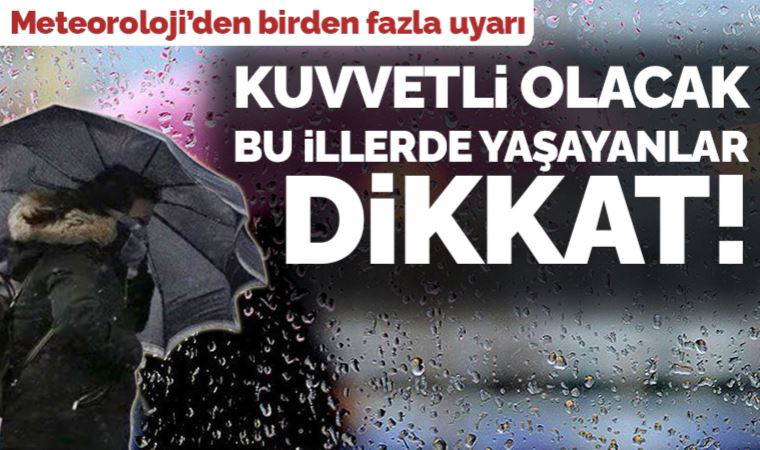15 Mart 2023 hava durumu raporu... Meteoroloji açıkladı: Bugün ve yarın hava nasıl olacak?