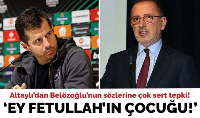 Fatih Altaylı'dan Emre Belözoğlu'nun sözlerine sert tepki: 'Ey Fethullah'ın çocuğu'