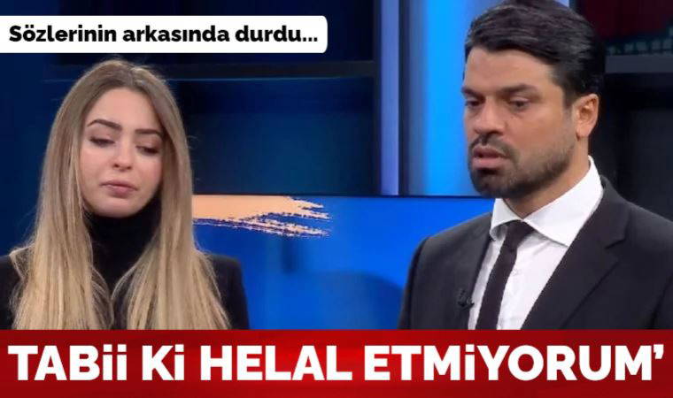 Gökhan Zan sözlerinin arkasında durdu: 'Tabii ki hakkımı helal etmiyorum'