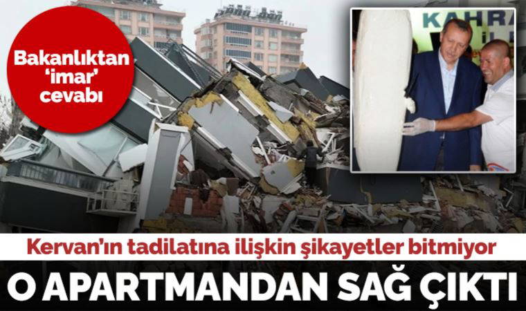Kervan Pastanesi'nin tadilat yaptığı Ezgi Apartmanı'ndan sağ çıktı! O görevli Cumhuriyet'e konuştu