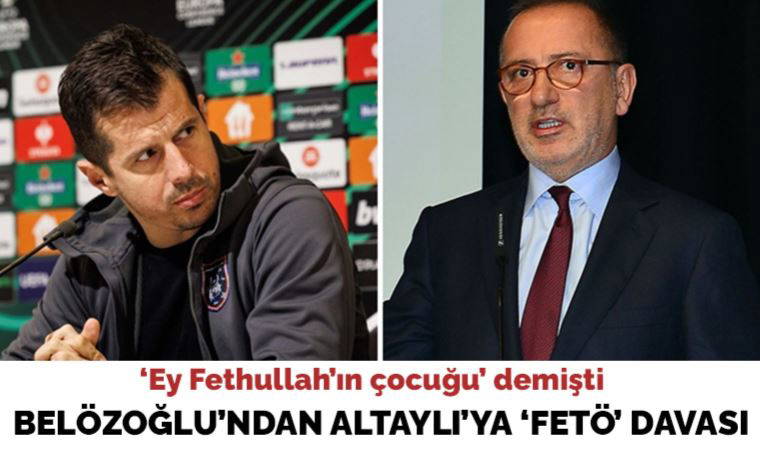 Emre Belözoğlu'ndan Fatih Altaylı'ya 'FETÖ' davası